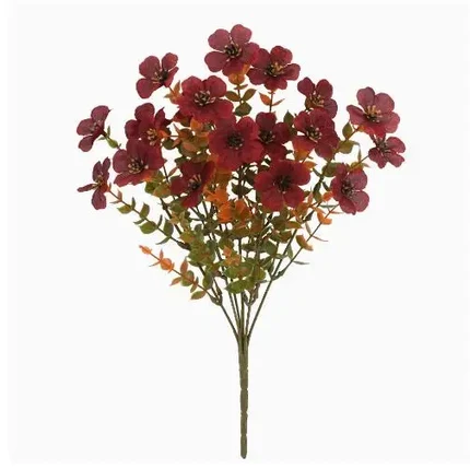 12 Pack UV Resistant Artificial Fall Flowers for Thanksgiving Halloween Home Decor