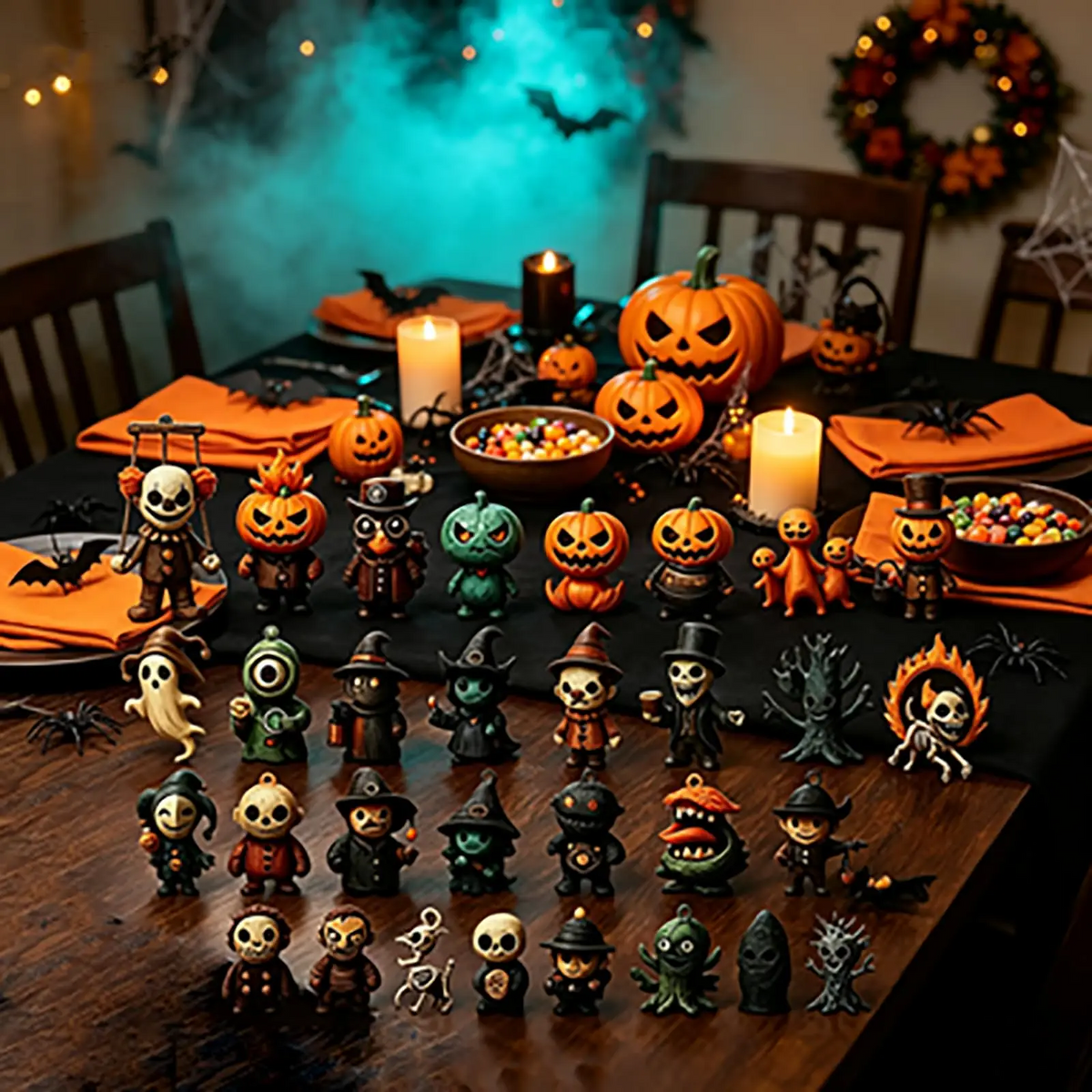 31-Night Halloween Advent Calendar 2026 – Unwrap a Creepy Mini Figurine Each Day, Ideal for Party Favors & Trick-or-Treat Gifts